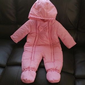 Overall Baby Girl Onepiece Coat
